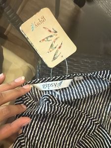 Striped Long Sleeve Top