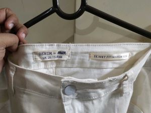 White Denim Jeans