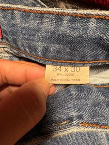 Seanjohn Men's Blue Denim Jeans
