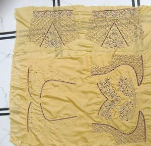 Stunning Yellow Embroidered Lehenga