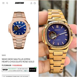 Seiko Automatic Gold Watch