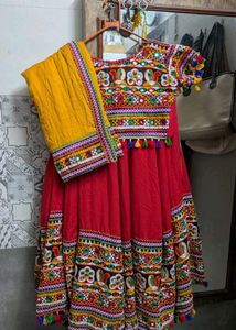 Vibrant Embroidered Lehenga Choli Set