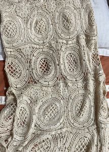 Boho Crochet Mini Dress