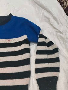 Classic Striped Knit Sweater