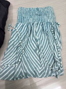 Striped Mini tube dress