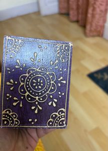 Handcrafted wooden pen stand