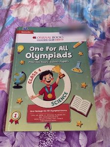 Oswaal Books One For All Olympiads Science