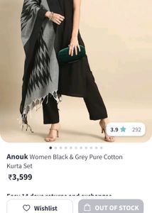 Black Dress 3 pc 🖤 Reyon Material