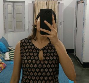 cut sleeve short kurti