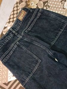 Dark Wash Wide Leg Jeans