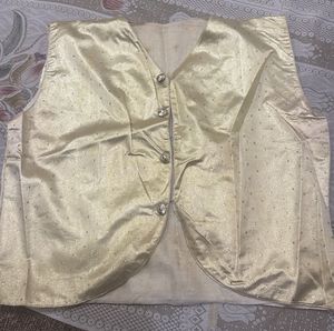 Elegant Embellished Waistcoat for Men