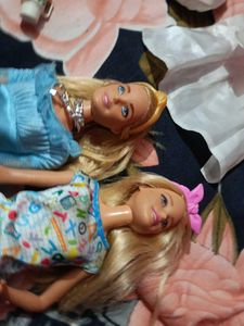 Barbie Doll Set with Clothes &amp; Accessories