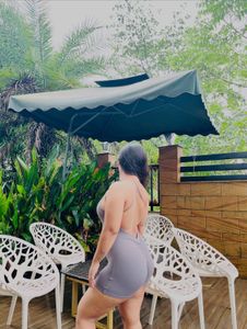 Sleek Grey Bodysuit/Swim Set