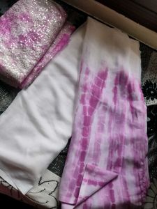 Shibori Print Saree