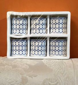 SET OF 6 Pcs. COFFEE MUGS WITH BOX