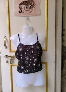 Celestial Print Cami Top