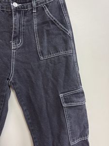 Urbanic black washed Cargo Jeans
