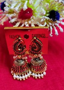 Stock Clearance Sale On Golden Jhumki 🥳🎉❤
