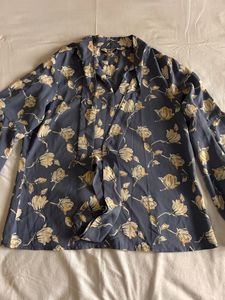 Latin Quarters- Tie- Up Formal Top