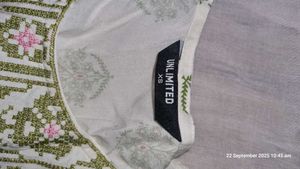 Embroidered White Top