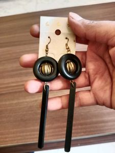 Wknd Dangle Earrings - Silver Tone