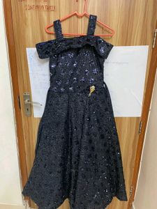 party wear  blue Girls Dress