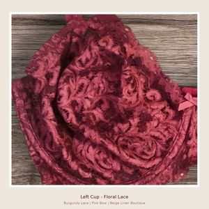 36G Lace Balconette Bra