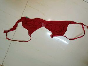 Sexy Transparent Maroon Nighty