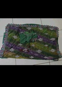 sadi with blouse,saree