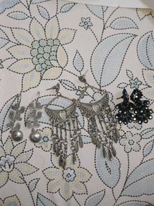3 Earrings Bundle - Unique Styles