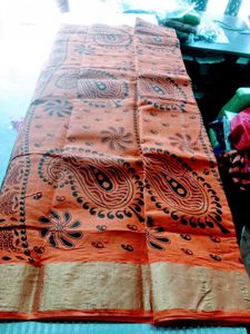 Sungudi cotton saree