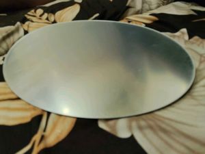 Oval Silver Serving Platter