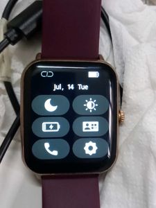 SMART WATCH  FIRE BOLTT ROSE AND MAROON