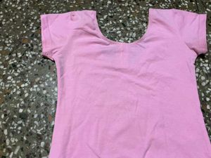 Pink Leotard for Dance or Gymnastics