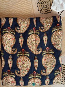 Embroidered Kurta with Mirror Work