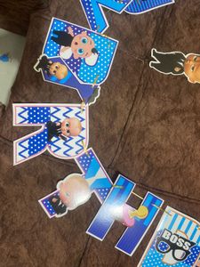 Boss Baby Birthday Banner