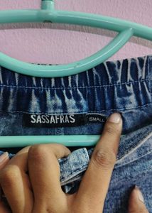 Denim Jeans with side slit
