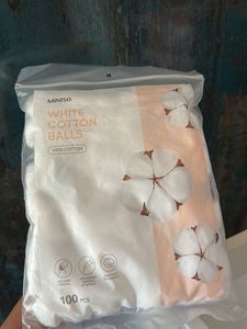 Miniso White Cotton Balls