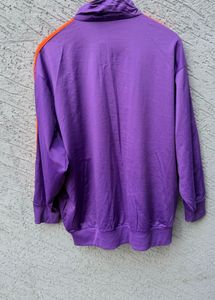 Vintage Purple Adidas Track Jacket
