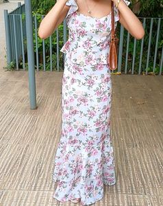 Floral Print Maxi Dress