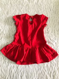 Red Printed Dress (Girl’s)