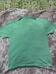 Pastel Green Shiny Top