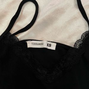 Lace Trim Cami Top