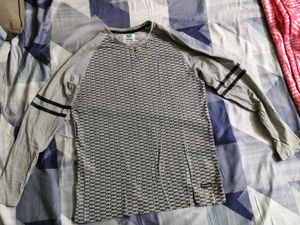 Teamspirit Athletic Style Grey Full Sleeve T-Sh