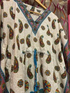 Bohemian Paisley Print Kaftan
