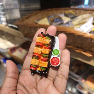 DISCOUNT: Tikka Skewer Ceramic Fridge Magnet