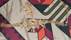 Exquisite Ethnic Necklace and Earring Set