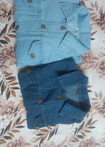combo on 2 Denim Jackets