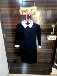 Formal Black Dress With Collar! 👗