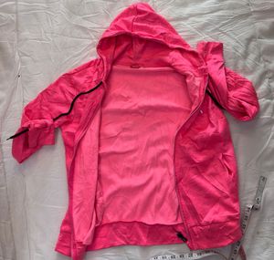 Puma Pink Zip-Up Hoodie